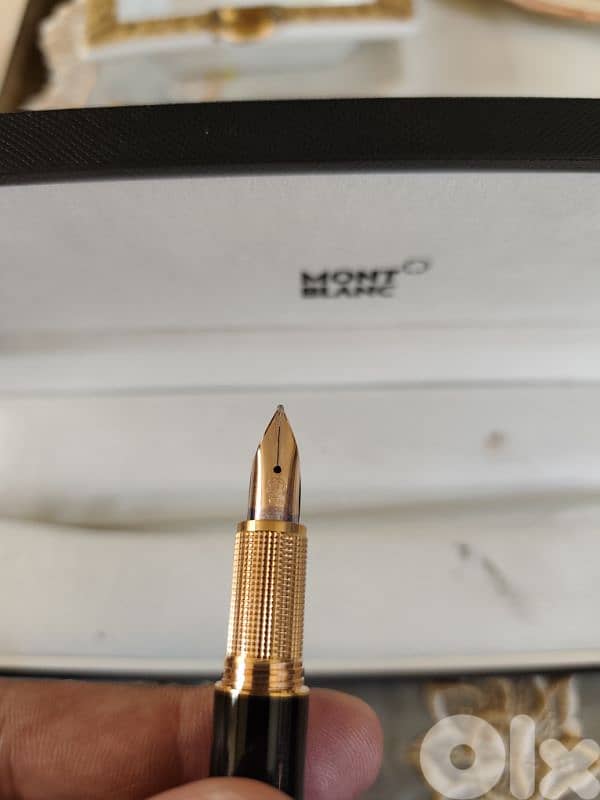 Montblanc Starwalker Red Gold fountain Pen  Au585 / 14k gold 5