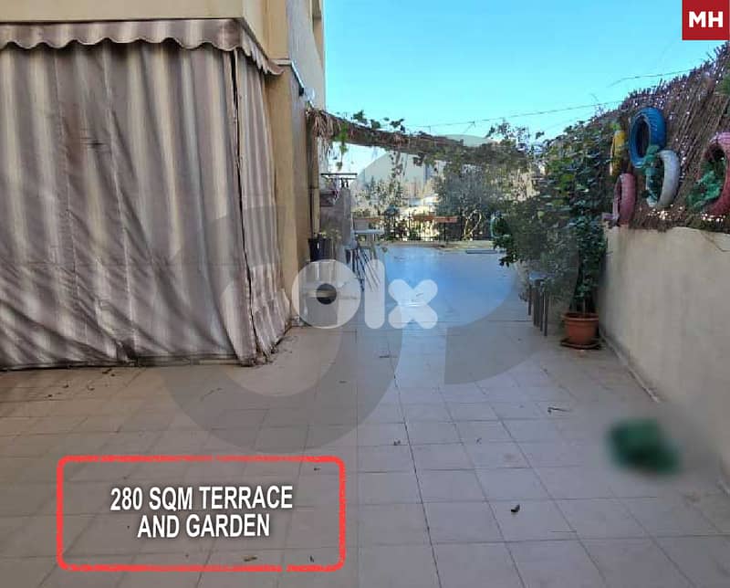 Spacious apartment with garden and terrace in mar takla REF#MH125029 0