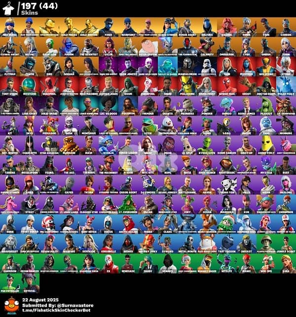 Fortnite account by surnava’s store 2