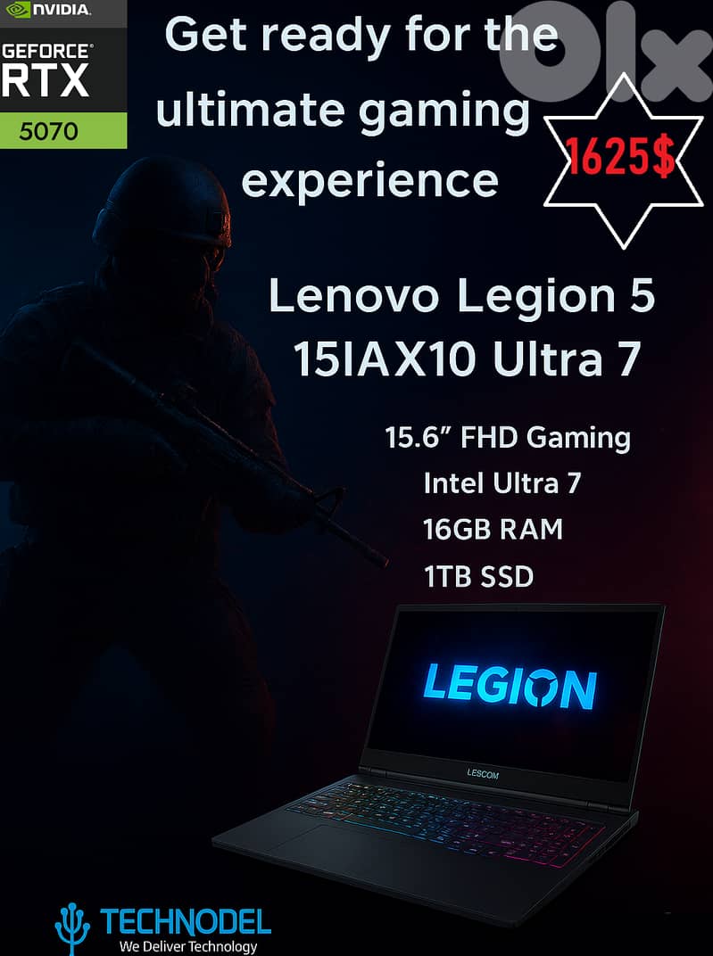 Lenovo Legion U7 RTX5070 Gaming laptop 0