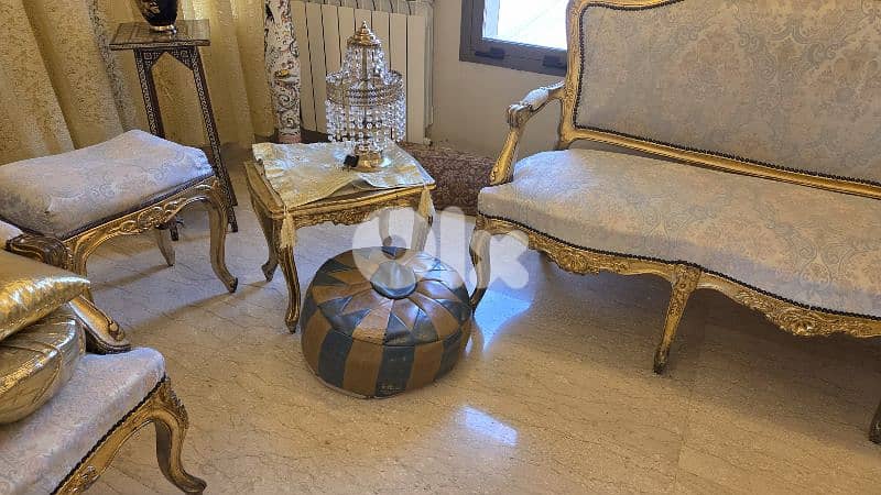 Classic Vintage Style Living Room صالون كلاسيك 4