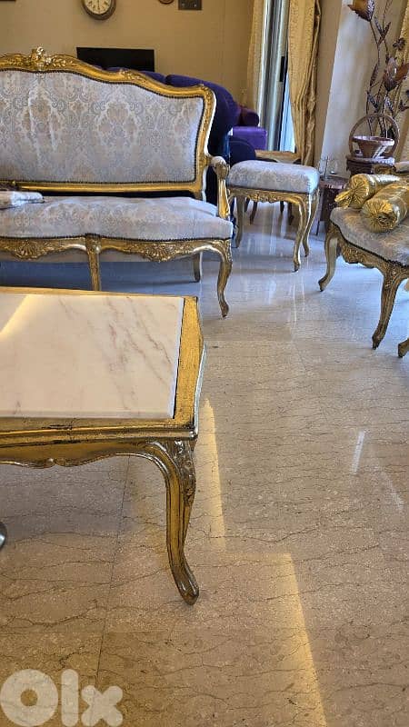 Classic Vintage Style Living Room صالون كلاسيك 12