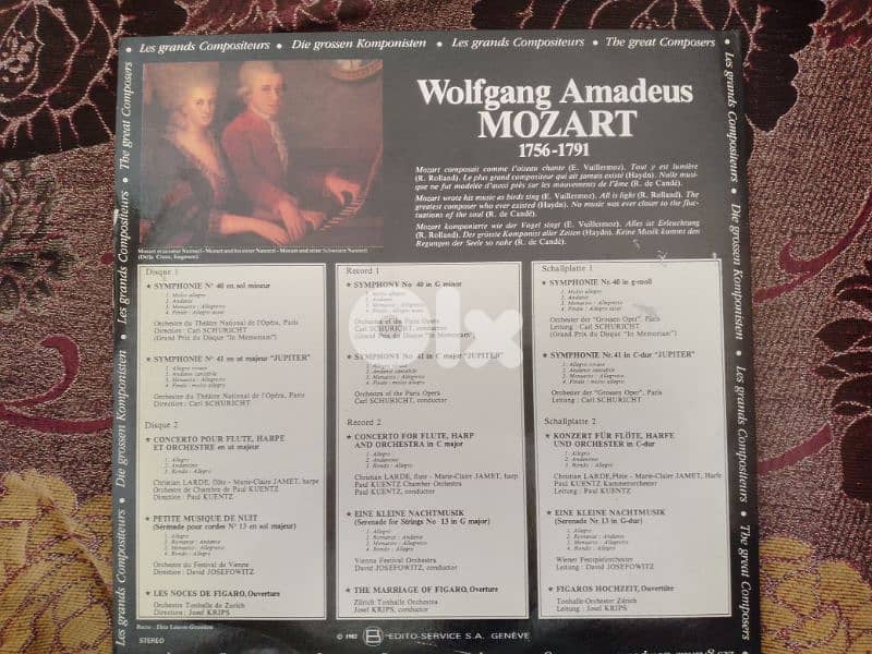 Disc Mozart Double 1