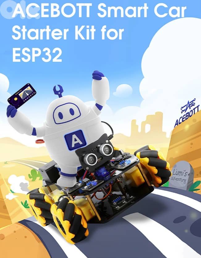ACEBOTT ESP32 Smart Car Starter Kit 4