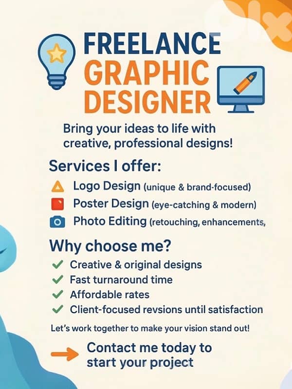 Freelance graphic designer 0
