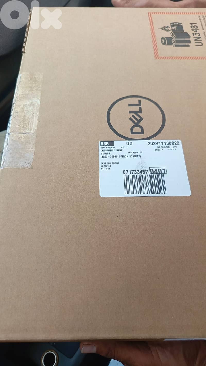 Laptop dell new (not used and not refurbished) 1