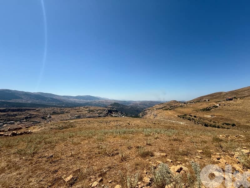 30$\m2 land 8781 sqm for sale at sawfar Aley undermarket price 30$\sqm 3