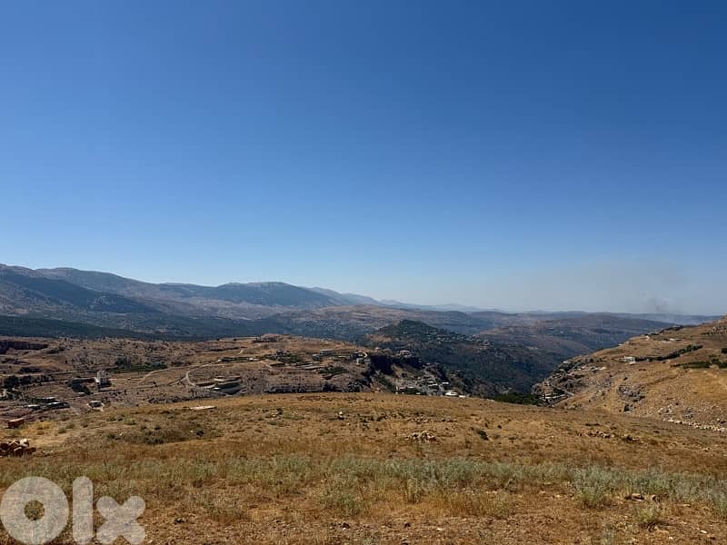 30$\m2 land 8781 sqm for sale at sawfar Aley undermarket price 30$\sqm 5