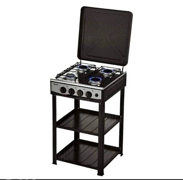 black modern stove gas 2