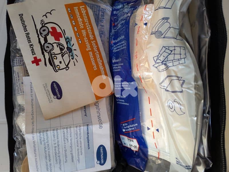 Original Mercedes-Benz First Aid / Hartmann Kit complete new 2