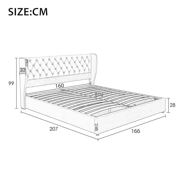 hydraulic storage Bed 9