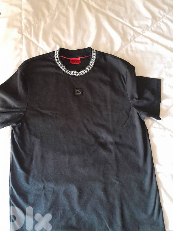 hugo boss shirt original used like,new only olx chat 1