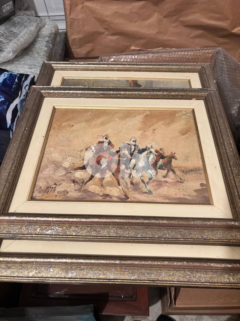 Lebanese & Middle Eastern Original Paintings  Rare Art Collection 7