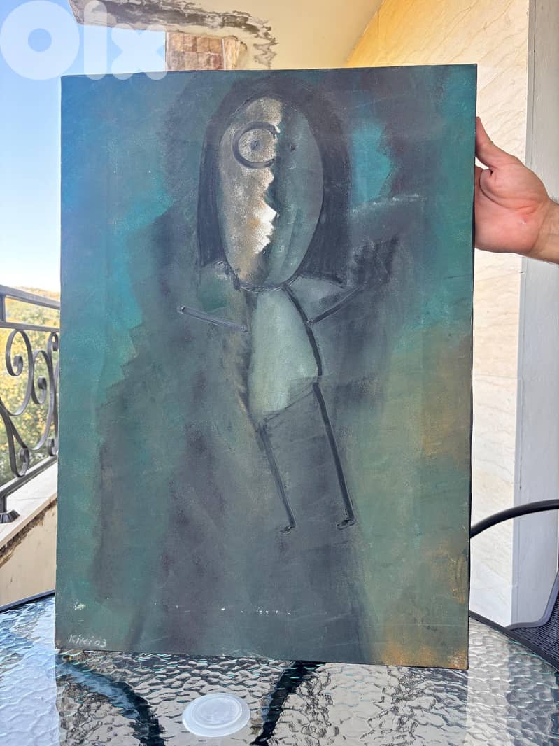 Lebanese & Middle Eastern Original Paintings  Rare Art Collection 8