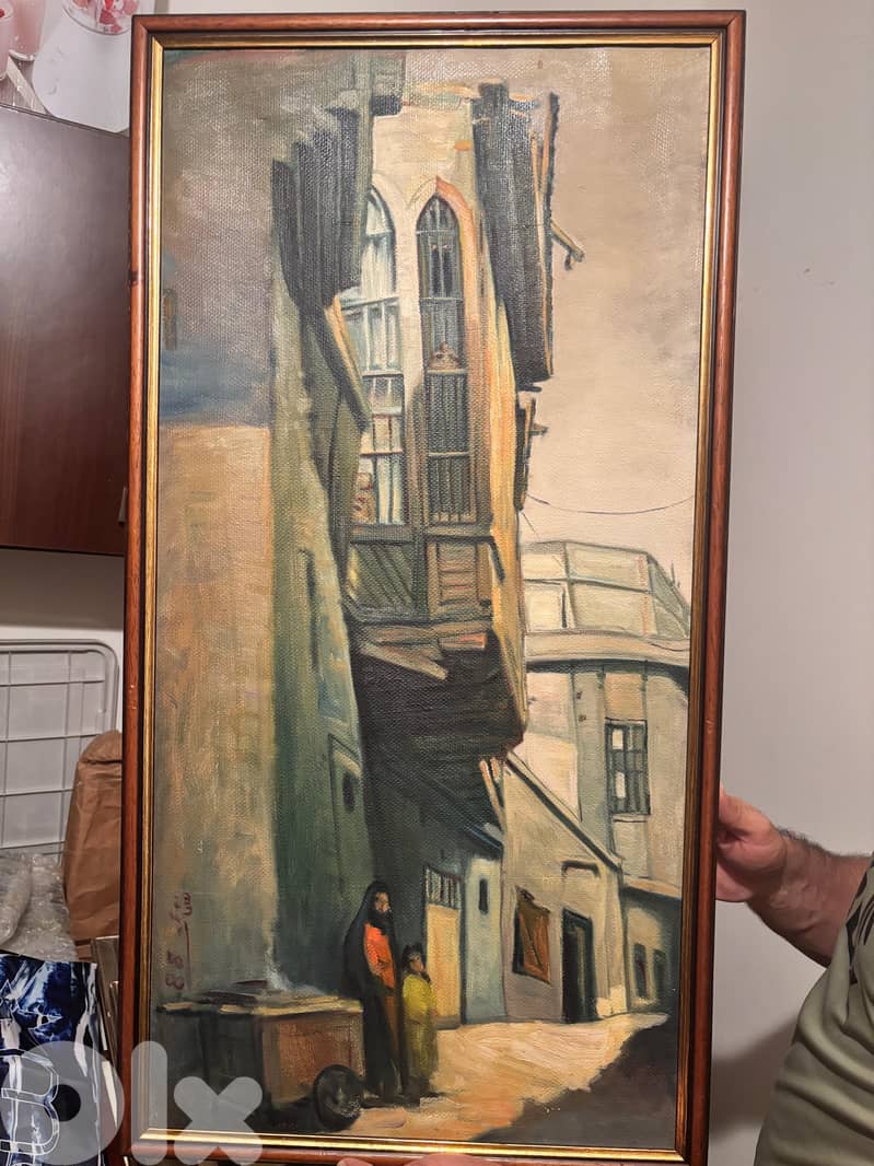 Lebanese & Middle Eastern Original Paintings  Rare Art Collection 10