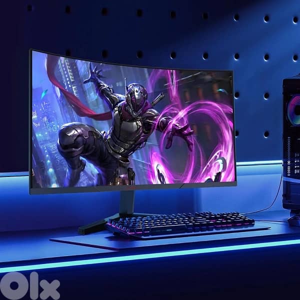 kooriu 24” curved fhd 180hz gaming monitor 7