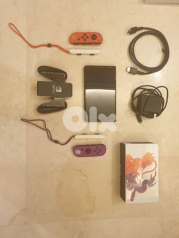 Nintendo Switch Oled Pokémon Scarlet and Violet Edition 3