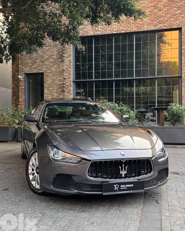 G. A. BAZERJI source & service Maserati Ghibli with 1 Owner only 0