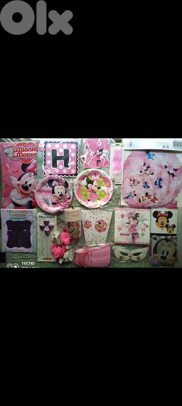 Minnie mouse birthday decoration 1