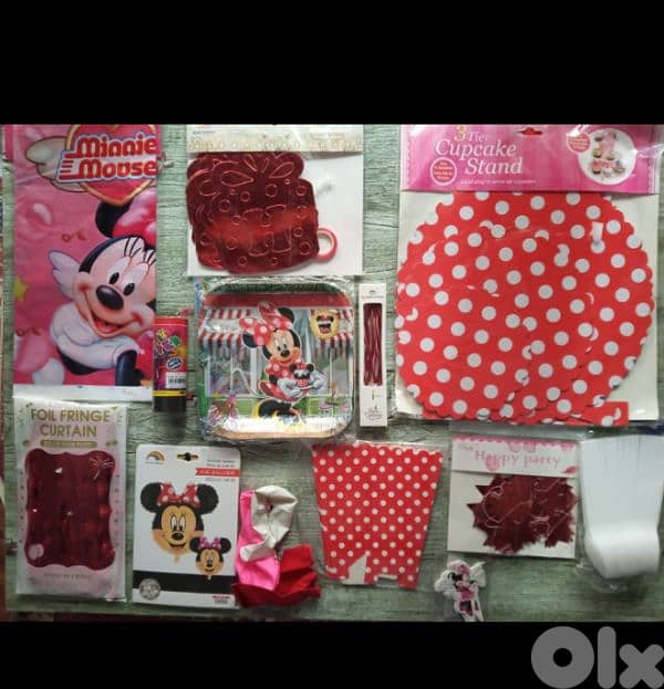 Minnie mouse birthday decoration 6