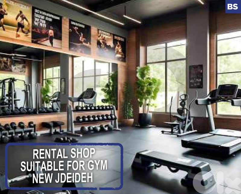SHOP for RENT in NEW JDEIDEH – Prime Location REF#BS124340 0