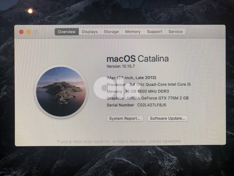 iMac 27" i5 3.4GHz, 16GB Ram, 2GB VGA, 1TB HDD 2