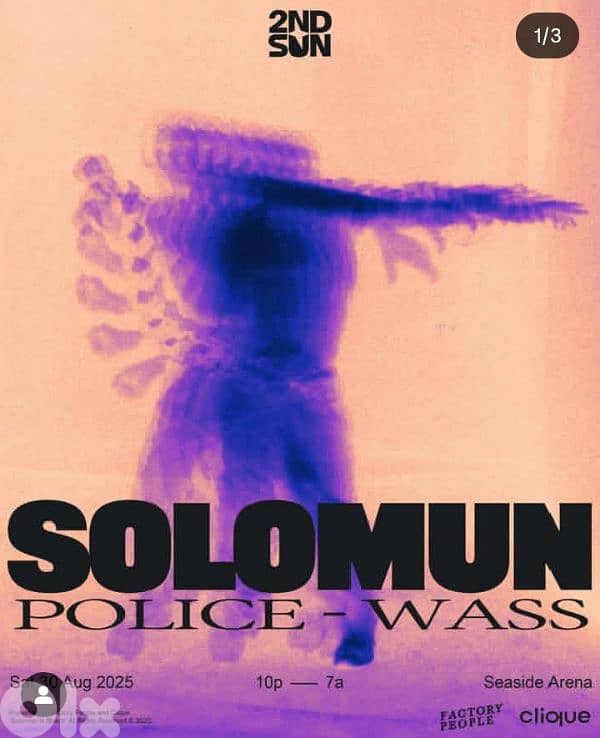 Solomun Ticket 0