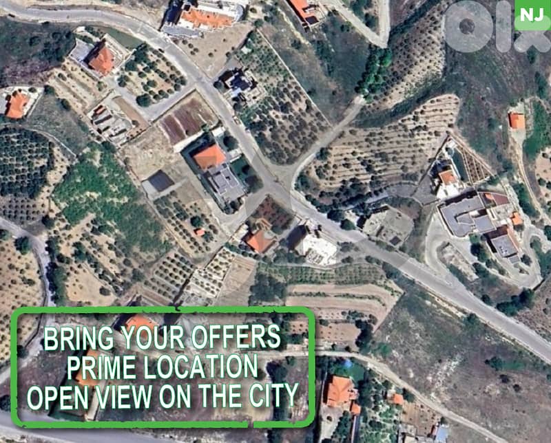 1185 sqm plot of land in dhour, Zahle REF#NJ123357 0