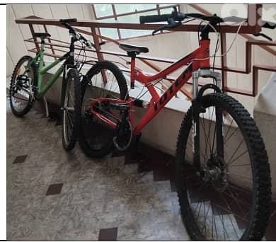 2 VTT Bicycles 0
