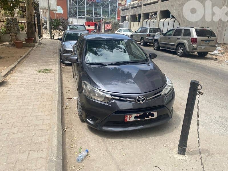Toyota Yaris 2016 + نمرة حمرا مسجلة 0