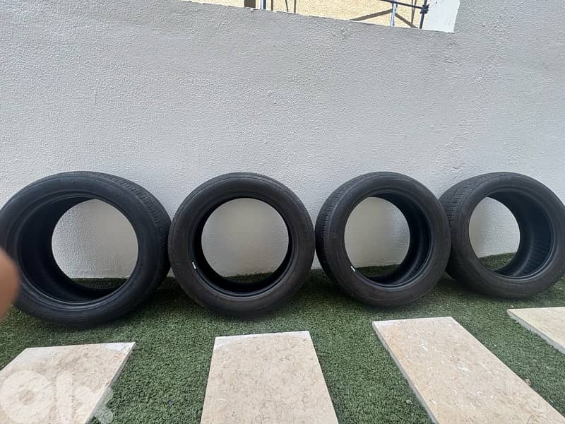 4 brand new tires used only 1.5months 0
