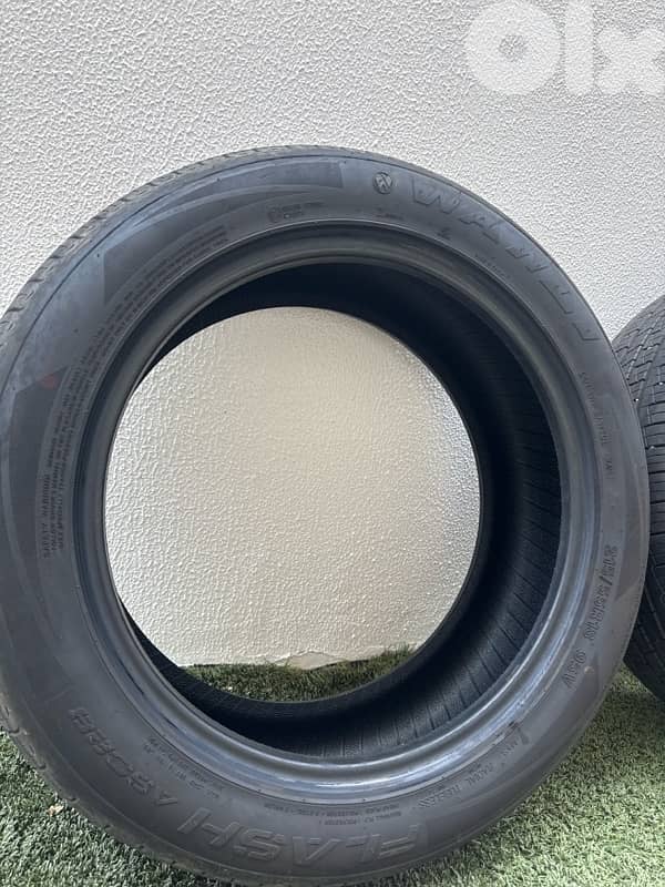 4 brand new tires used only 1.5months 1