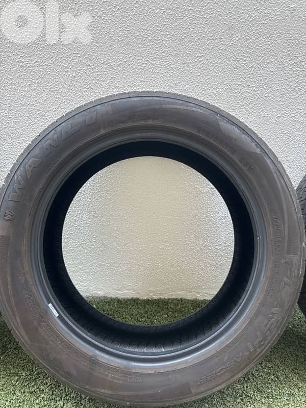 4 brand new tires used only 1.5months 2