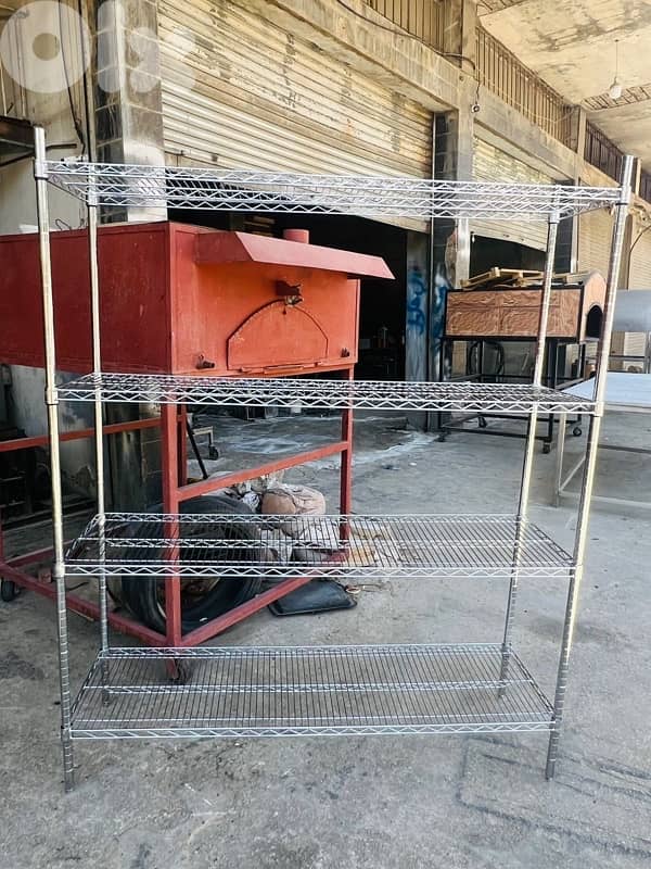 ستندات كروم جديد   متوفر جميع المقاسات 150cm/120cm/90cm 5
