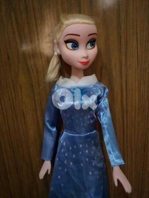 Queen Elsa Frozen Singing Disney Clone as new wearing doll, 53Cm=14$ 4