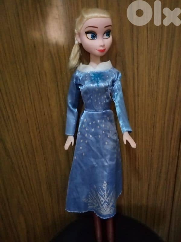 Queen Elsa Frozen Singing Disney Clone as new wearing doll, 53Cm=14$ 6