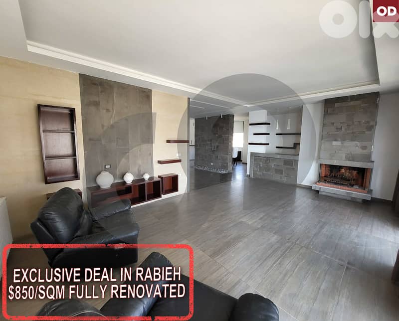Exclusive deal in Rabieh, Metn/رابيه, متن REF#OD122900 0