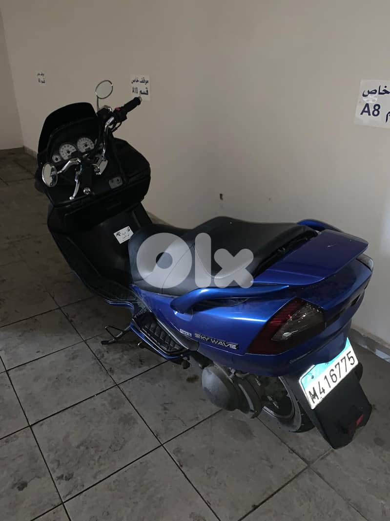 Suzuki Skywave 400cc – New Engine, Automatic, $1100 (Negotiable/Exchan 3