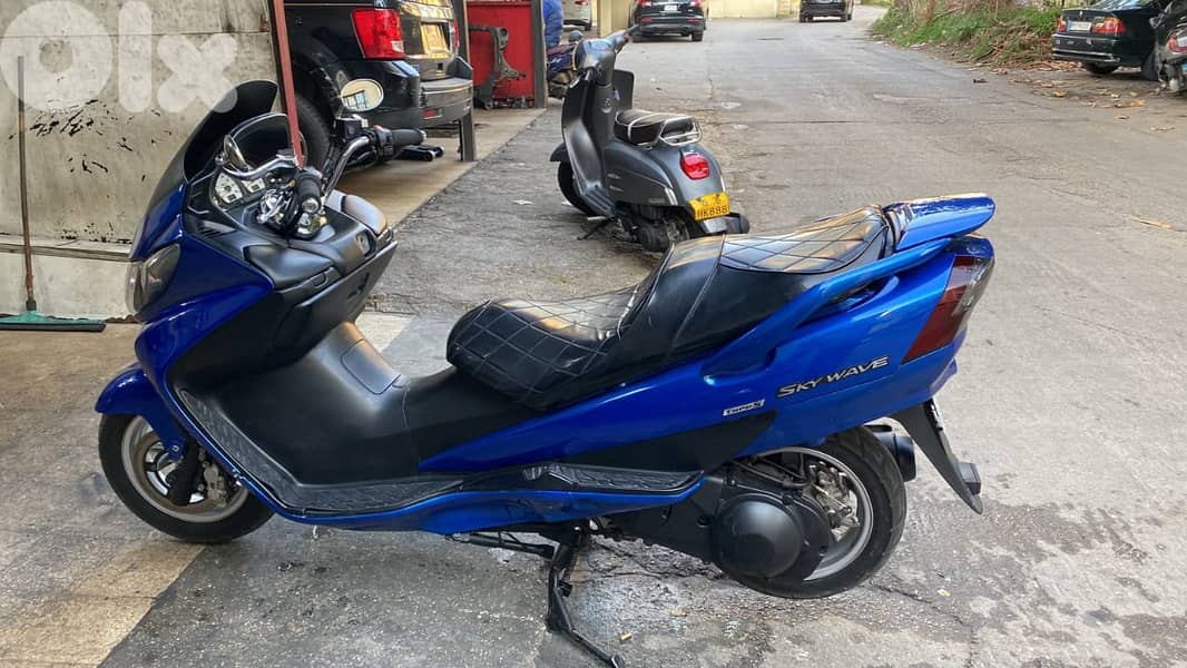Suzuki Skywave 400cc – New Engine, Automatic, $1100 (Negotiable/Exchan 7
