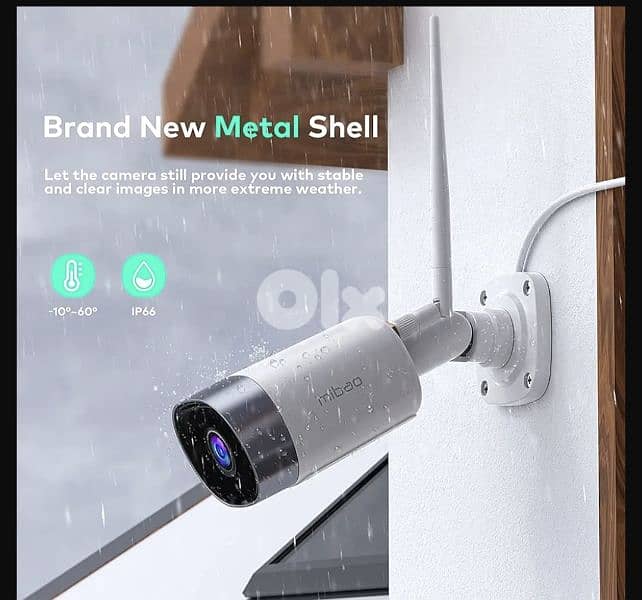 mibao  Security Cam Outdoor, 1080P WiFi , IP66 Waterproof/4$ delivery 4