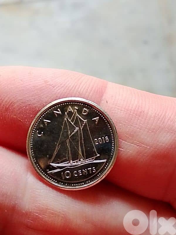 10 cents Canada 2016 1