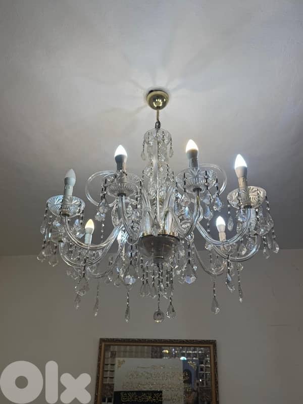 ٢ ثريات كريستال - chandelier 2 0