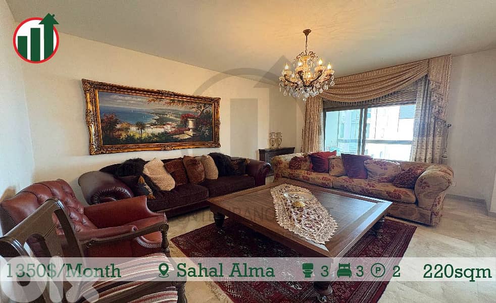 FULLY FURNISHED APARTMENT FOR RENT IN SAHEL ALMA!! 0