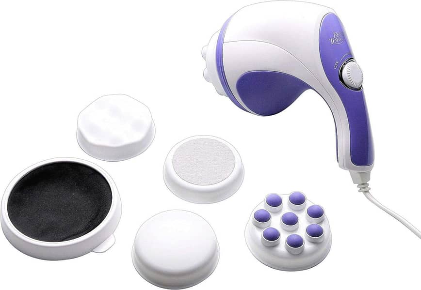 Relax & Spin Tone Massager – 4 Attachments for Pain Relief & Toning 3