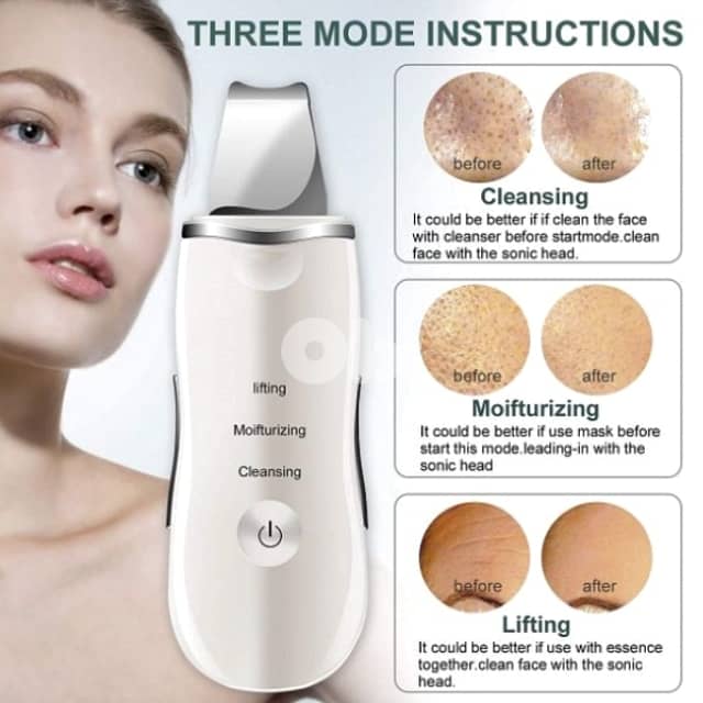 MUYE Moisturizing & Facial Cleansing Ultrasonic Skin Care Device 2