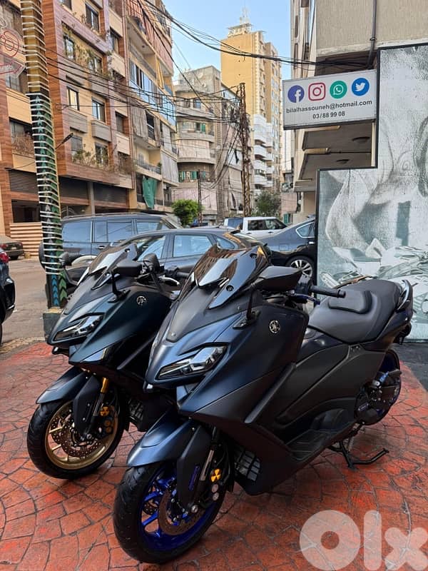 Yamaha Tmax DX Tech 560 cc company Source warranty 9