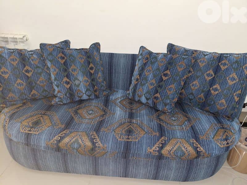 tv room ( one sofa bed + two chairs ) one table 4