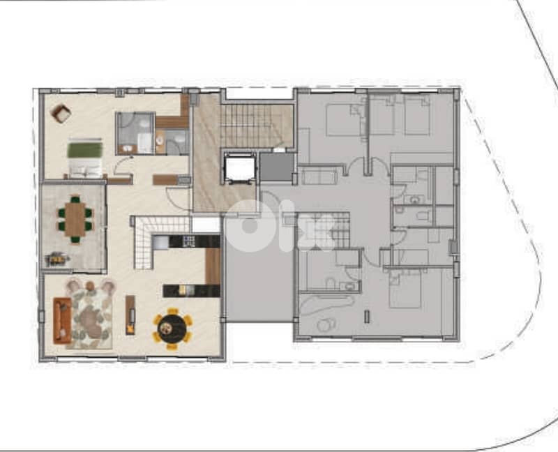 Chalet for sale in Tilal Al Assal/ Terrace/ Under Construction 7