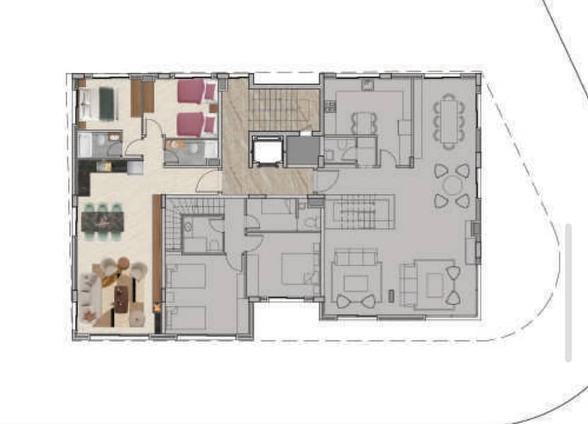 Chalet for sale in Tilal Al Assal/ Garden/ Under Construction 7