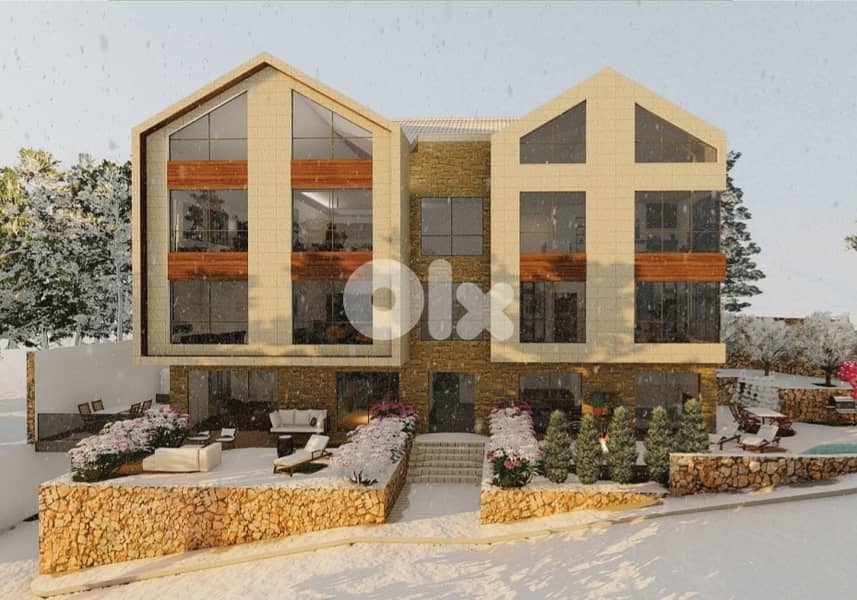 Chalet for sale in Tilal Al Assal/ Garden/ Under Construction 2